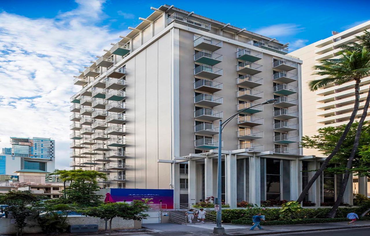 Shoreline Hotel Waikiki Гонолулу Экстерьер фото